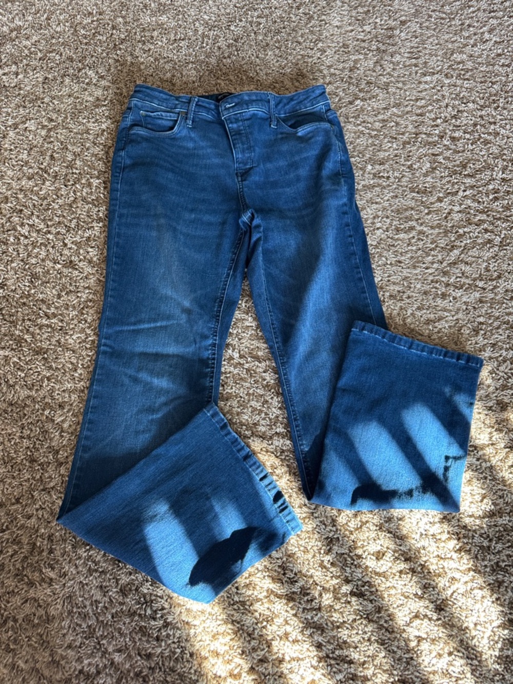 Simply Vera Vera Wang Blue Wide Leg Jeans